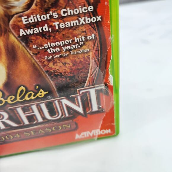 Cabela's Deer Hunt Season 2004 (Microsoft Xbox Live 03) Teen Manual video Game - Picture 3 of 7